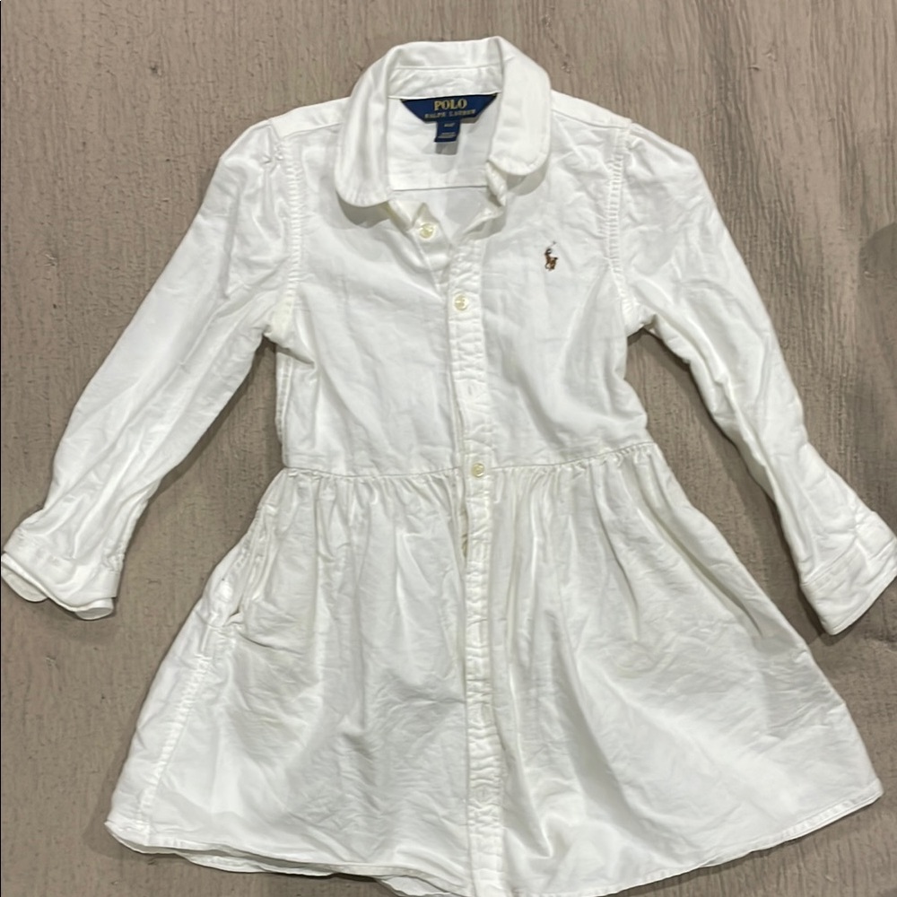 Polo Ralph Lauren White Dress
